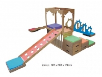Indoor Wooden Play Tower Sets